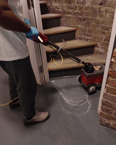 commercial floor cleaning