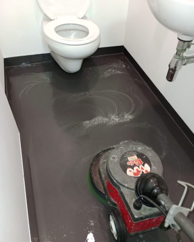 Toilet cleaning