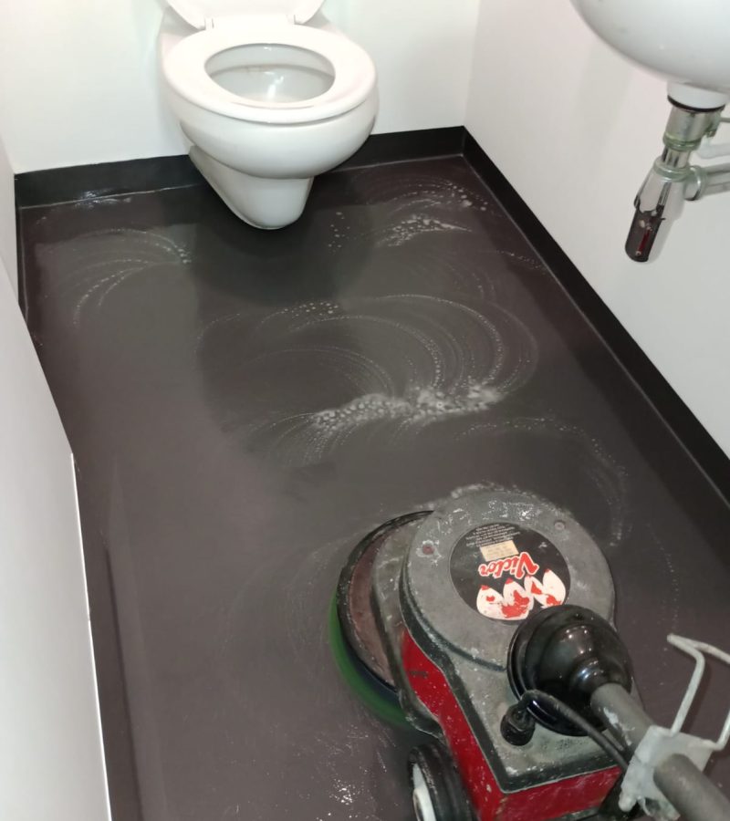 Toilet cleaning
